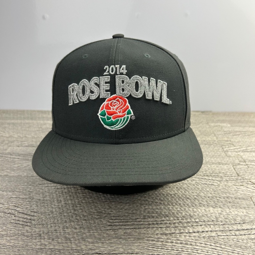 Nike 2014 Michigan State Rose Bowl Hat Cap Snap Back Adjustable Gray‎ Football